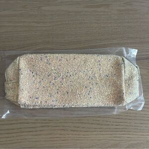 Tarte Gold Glitter makeup bag cosmetic pouch new zipper sparkle